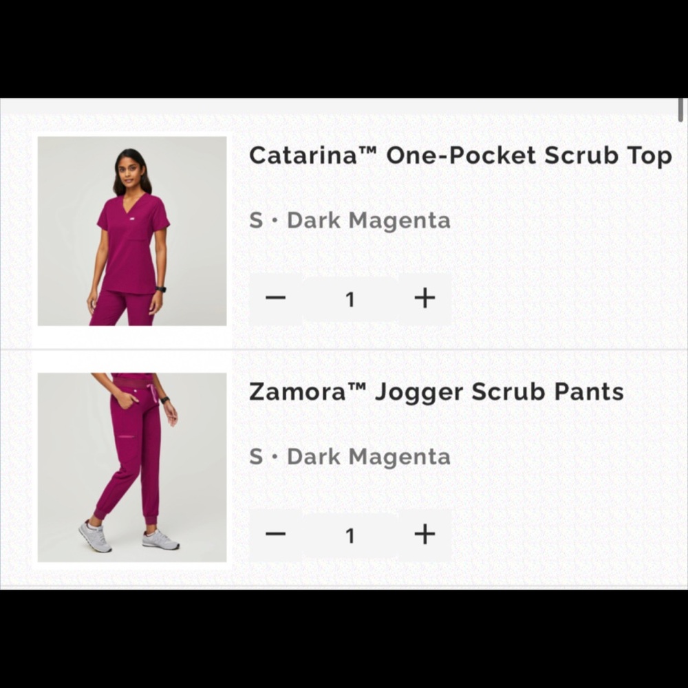 NEW FIGS!!! Dark Magenta, size small